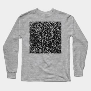 AIR JORDAN CEMENT pattern Long Sleeve T-Shirt